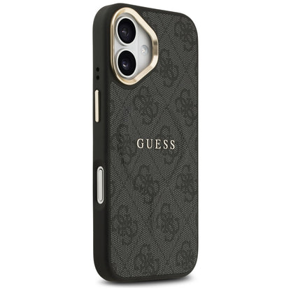 MagSafe tok Apple iPhone 17-hez, Guess, 4G Classic, Fekete