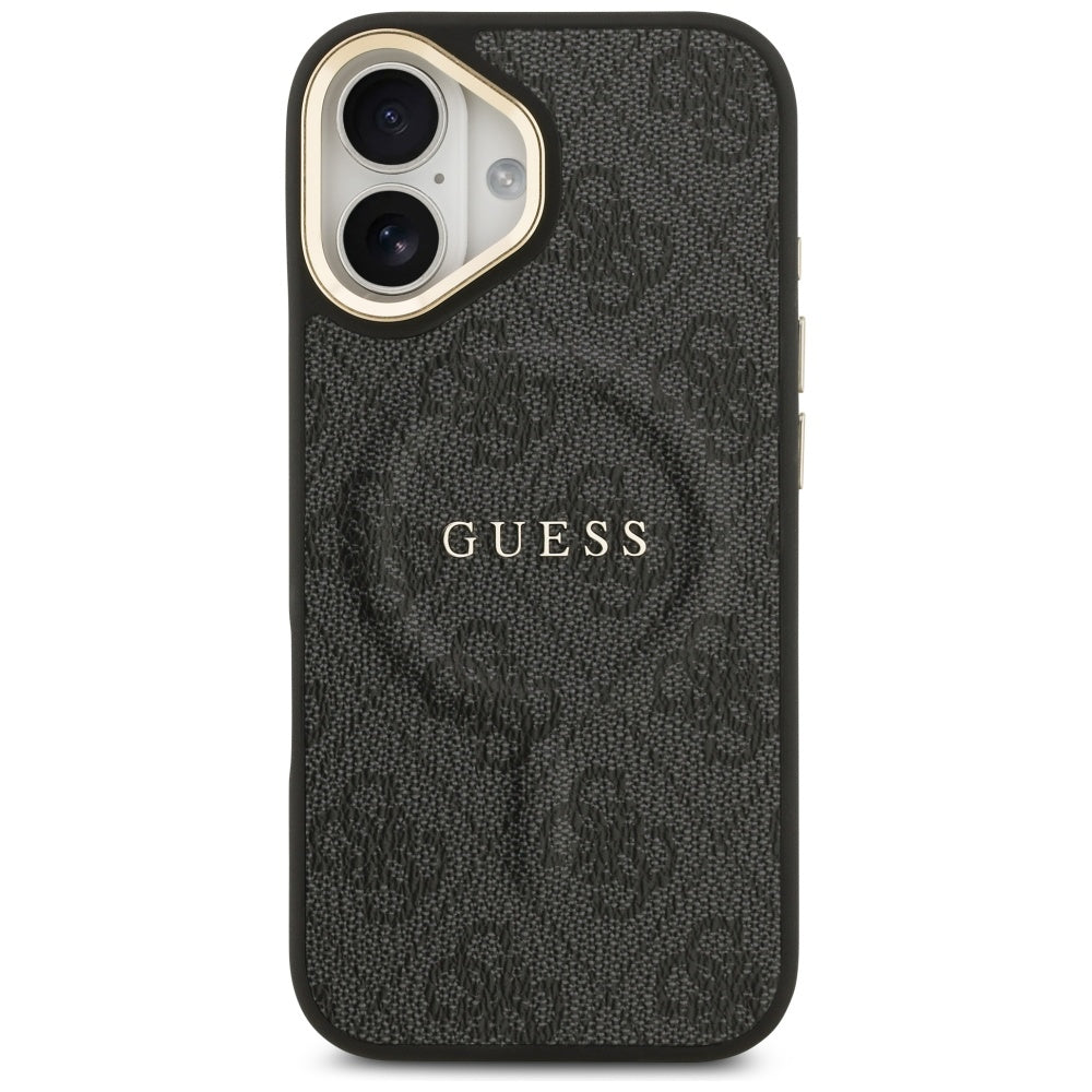 MagSafe tok Apple iPhone 17-hez, Guess, 4G Classic, Fekete