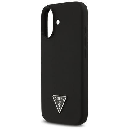 MagSafe tok Apple iPhone 17-hez, Guess, Triangle Logo, Fekete