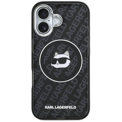 MagSafe tok Apple iPhone 17-hez, Karl Lagerfeld, IML Choupette`s Head, Fekete