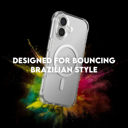 MagSafe tok Apple iPhone 17-hez, PanzerGlass, Divatos, Átlátszó Fehér