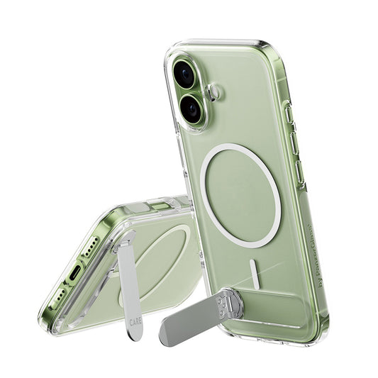 MagSafe tok Apple iPhone 17-hez, PanzerGlass, Állványos funkció, Átlátszó