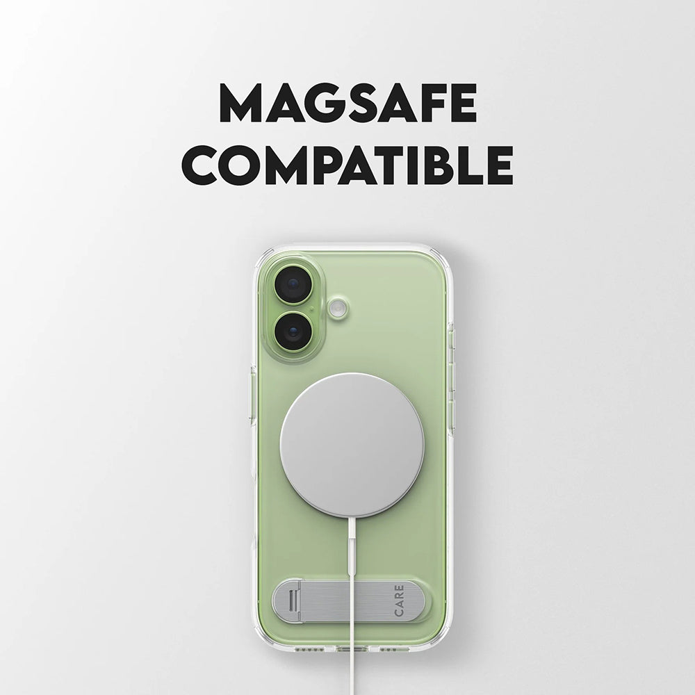 MagSafe tok Apple iPhone 17-hez, PanzerGlass, Állványos funkció, Átlátszó