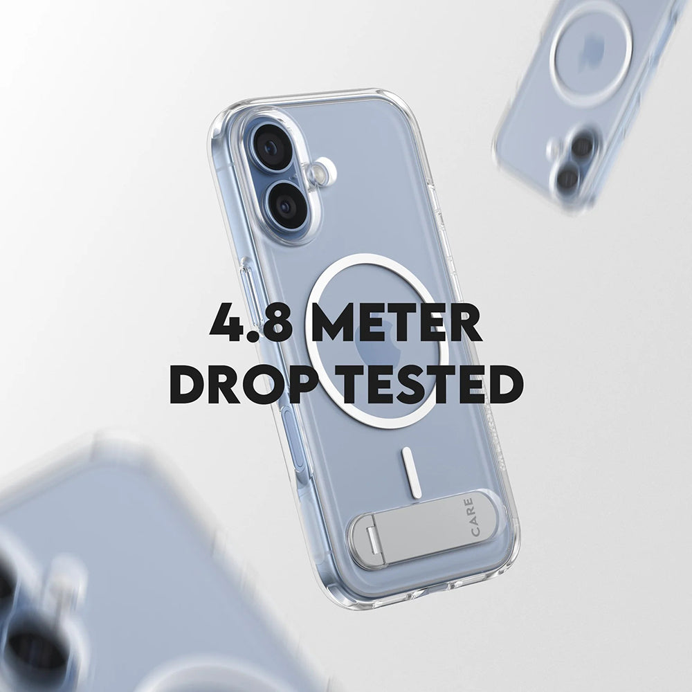 MagSafe tok Apple iPhone 17-hez, PanzerGlass, Állványos funkció, Átlátszó