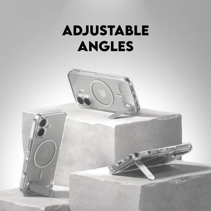 MagSafe tok Apple iPhone 17-hez, PanzerGlass, Állványos funkció, Átlátszó