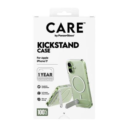MagSafe tok Apple iPhone 17-hez, PanzerGlass, Állványos funkció, Átlátszó