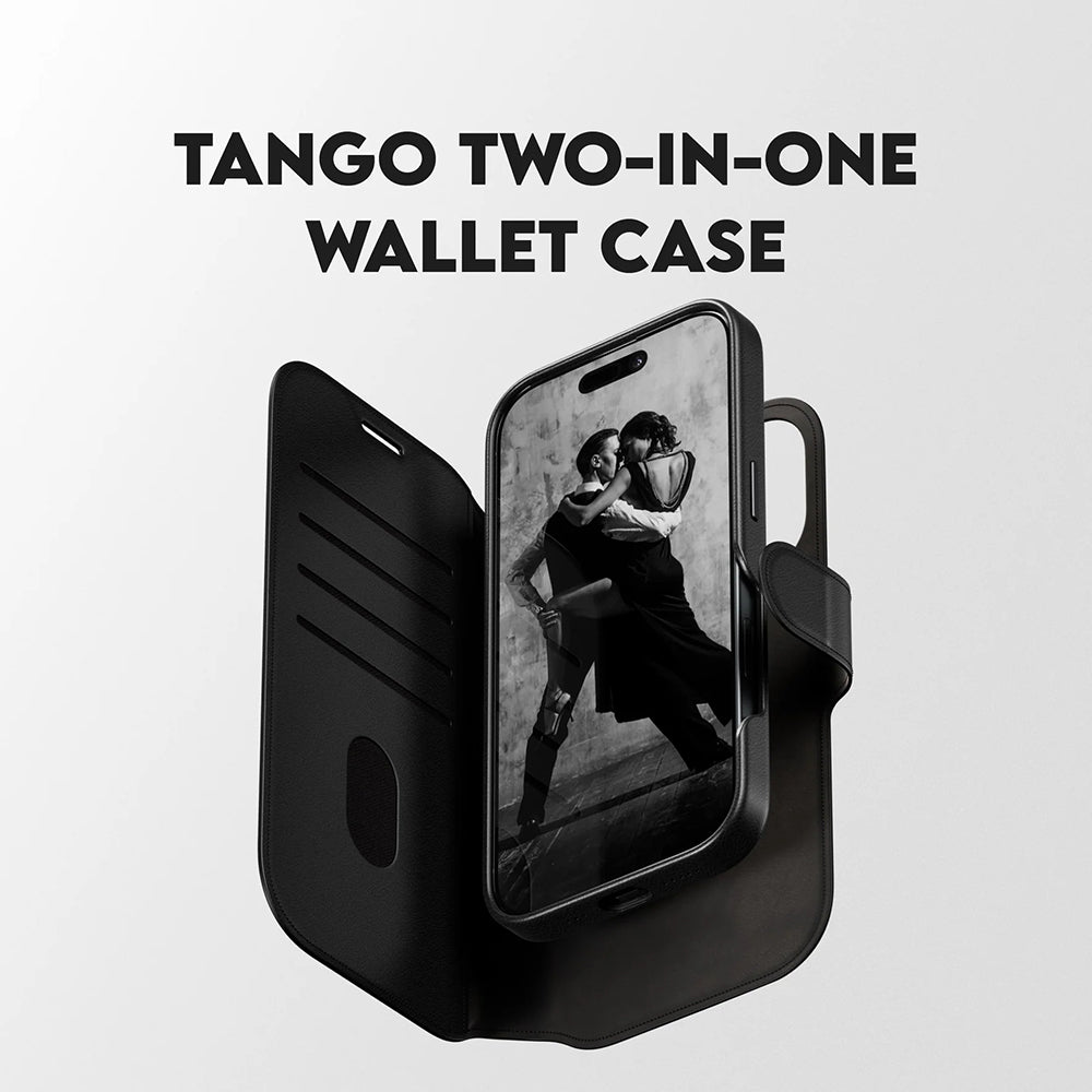 MagSafe tok Apple iPhone 17-hez, PanzerGlass, Care Feature Tango Two-in-One, Fekete