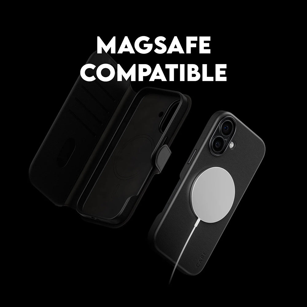 MagSafe tok Apple iPhone 17-hez, PanzerGlass, Care Feature Tango Two-in-One, Fekete