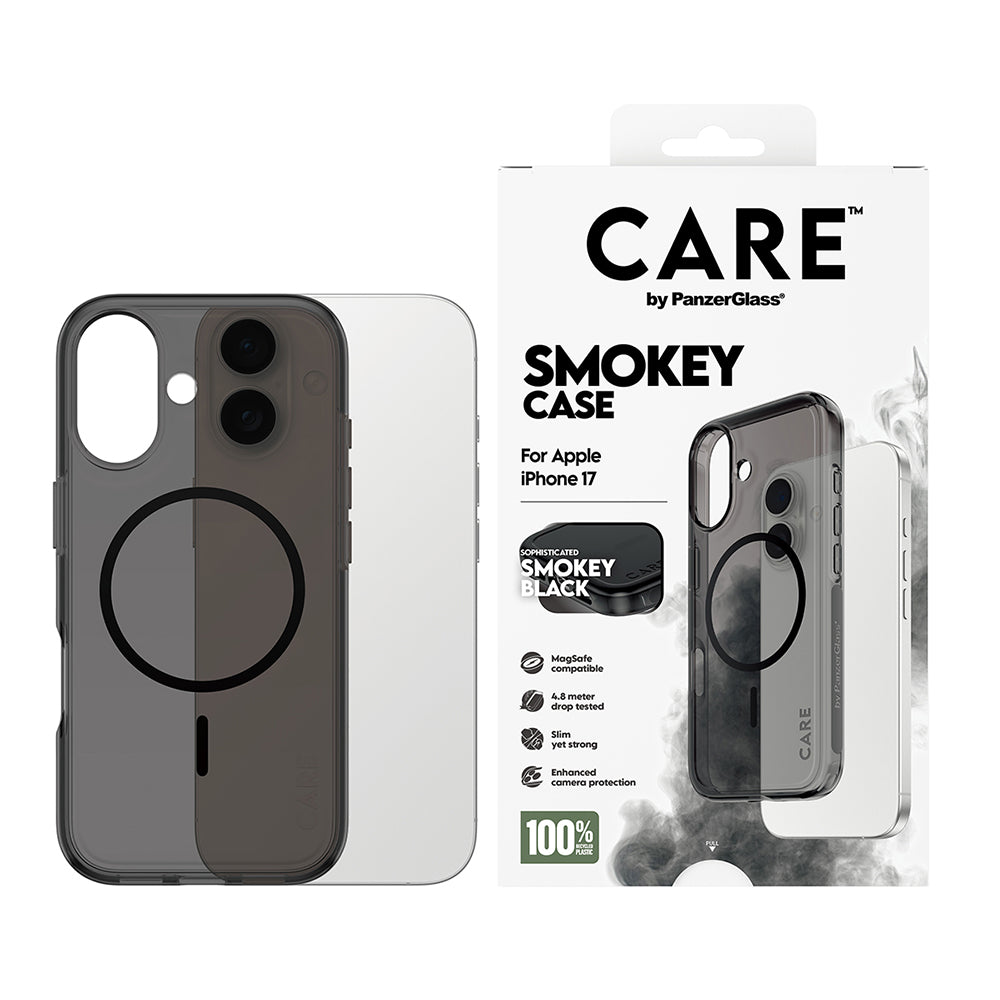MagSafe tok Apple iPhone 17-hez, PanzerGlass, Care Urban Explorer, Fekete