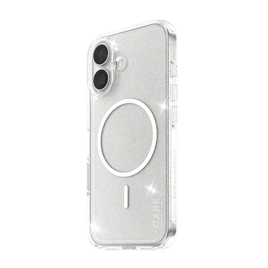 MagSafe tok Apple iPhone 17-hez, PanzerGlass, Care Urban Explorer Star Lit, Átlátszó Fehér