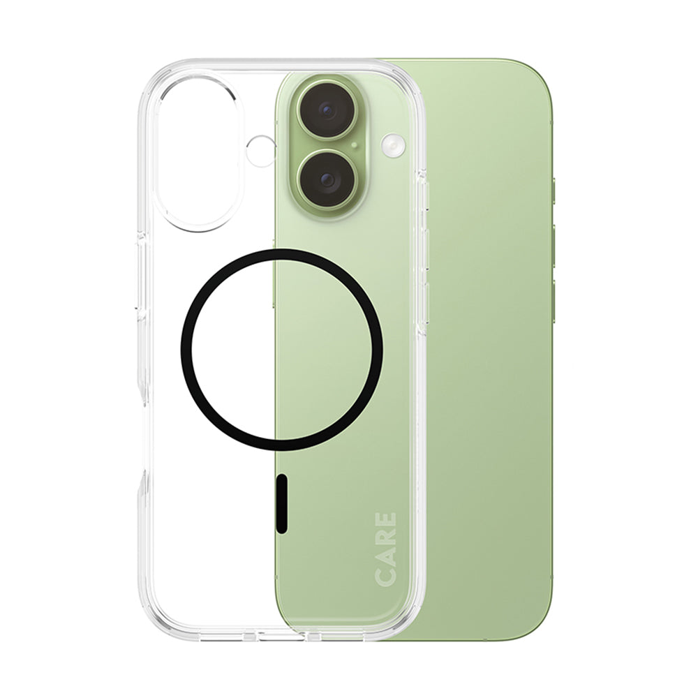 MagSafe tok Apple iPhone 17-hez, PanzerGlass, Care Urban Explorer, Átlátszó Fekete