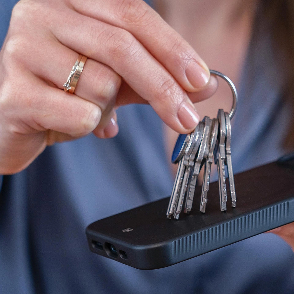 MagSafe tok Apple iPhone 17 Pro-hoz, 3MK, Smoke MagCase, Fekete