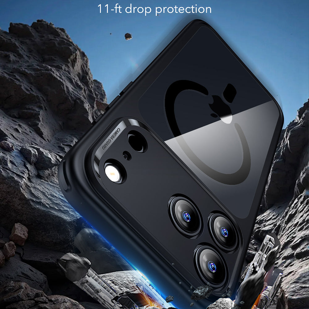 MagSafe tok Apple iPhone 17 Pro-hoz, ESR, Classic Hybrid, Szaténfekete