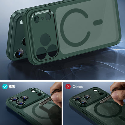 MagSafe Case for Apple iPhone 17 Pro, ESR, Classic Hybrid, Satin Green