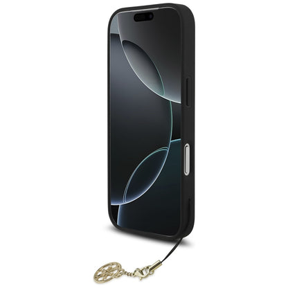 MagSafe tok Apple iPhone 17 Pro-hoz, Guess, 4G Charm Cradle, Fekete