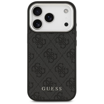 MagSafe tok Apple iPhone 17 Pro-hoz, Guess, 4G Classic Logo, Fekete