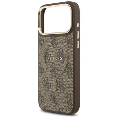 MagSafe tok Apple iPhone 17 Pro-hoz, Guess, 4G Classic, Barna