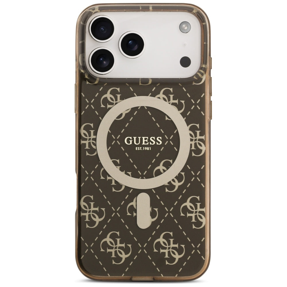 MagSafe tok Apple iPhone 17 Pro-hoz, Guess, IML 4G háttér, barna