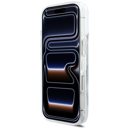 MagSafe Case for Apple iPhone 17 Pro, Karl Lagerfeld, Glitter Karl Script Logo, Transparent