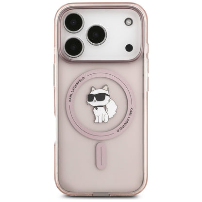 MagSafe tok Apple iPhone 17 Pro-hoz, Karl Lagerfeld, IML Choupette, Rózsaszín