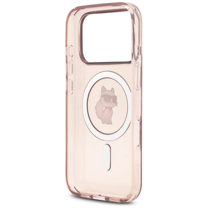 MagSafe tok Apple iPhone 17 Pro-hoz, Karl Lagerfeld, IML Choupette, Rózsaszín