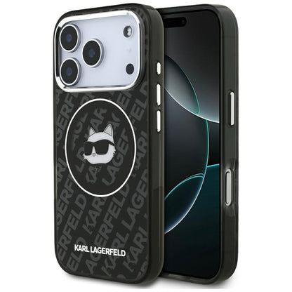 MagSafe tok Apple iPhone 17 Pro-hoz, Karl Lagerfeld, IML Choupette`s Head, Fekete