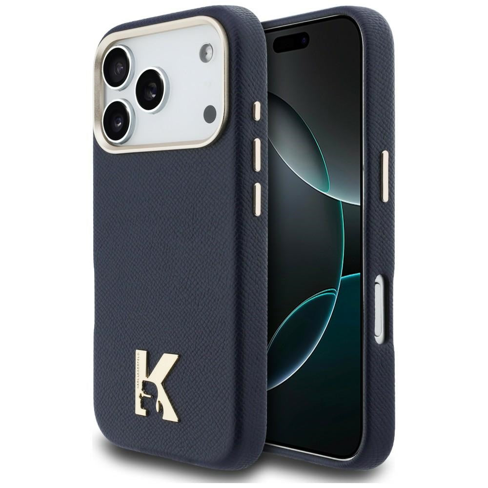MagSafe tok Apple iPhone 17 Pro-hoz, Karl Lagerfeld, Karl Head Logo, Kék