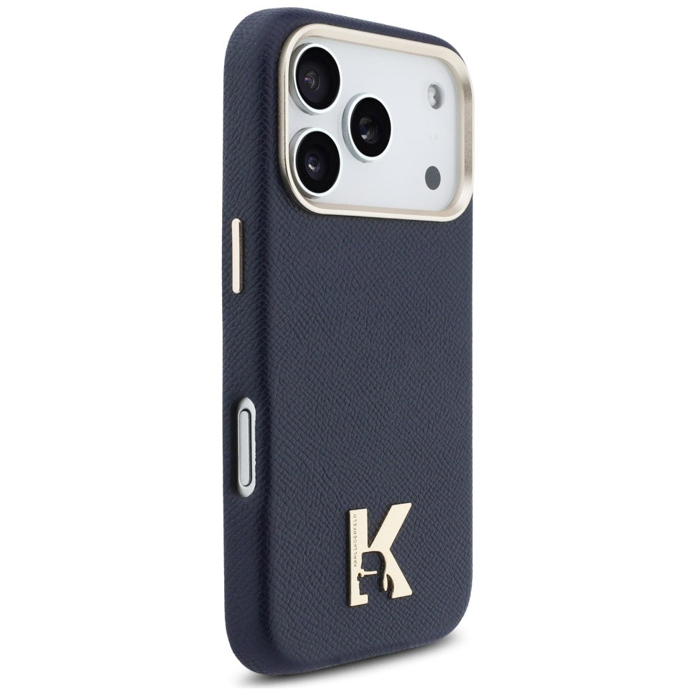 MagSafe tok Apple iPhone 17 Pro-hoz, Karl Lagerfeld, Karl Head Logo, Kék