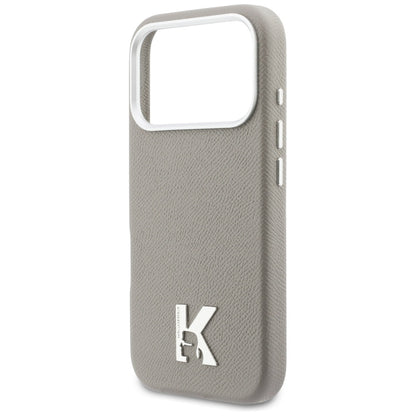 MagSafe tok Apple iPhone 17 Pro-hoz, Karl Lagerfeld, Karl Head Logo, Szürke
