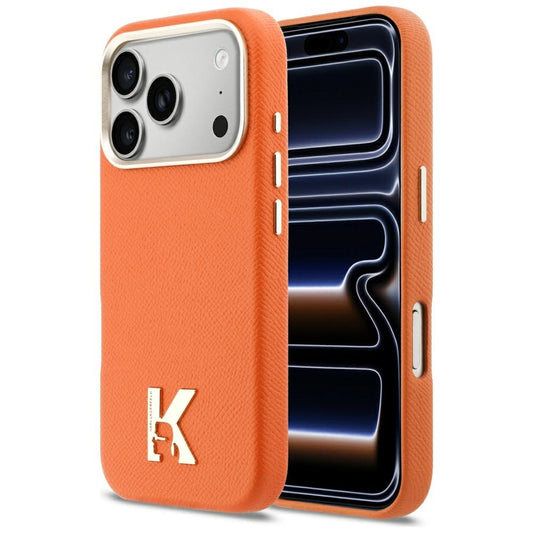MagSafe tok Apple iPhone 17 Pro-hoz, Karl Lagerfeld, Karl Head Logo, Narancssárga
