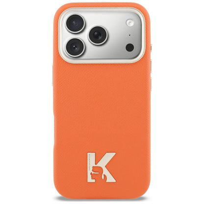 MagSafe tok Apple iPhone 17 Pro-hoz, Karl Lagerfeld, Karl Head Logo, Narancssárga