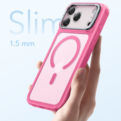 MagSafe tok Apple iPhone 17 Pro Max-hoz, ESR, Classic Hybrid Kickstand, Szatén Rózsaszín