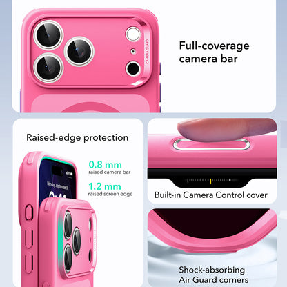 MagSafe tok Apple iPhone 17 Pro Max-hoz, ESR, Classic Hybrid, Szatén Rózsaszín