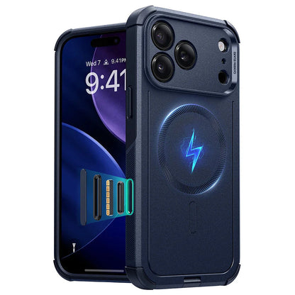 MagSafe tok Apple iPhone 17 Pro Max-hoz, ESR, Cyber, Kék