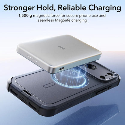 MagSafe tok Apple iPhone 17 Pro Max-hoz, ESR, Cyber, Fekete