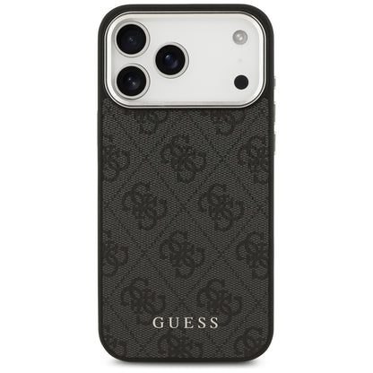 MagSafe tok Apple iPhone 17 Pro Max-hez, Guess, 4G Classic Logo, Fekete