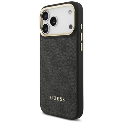 MagSafe tok Apple iPhone 17 Pro Max-hez, Guess, 4G kártyahely, Fekete