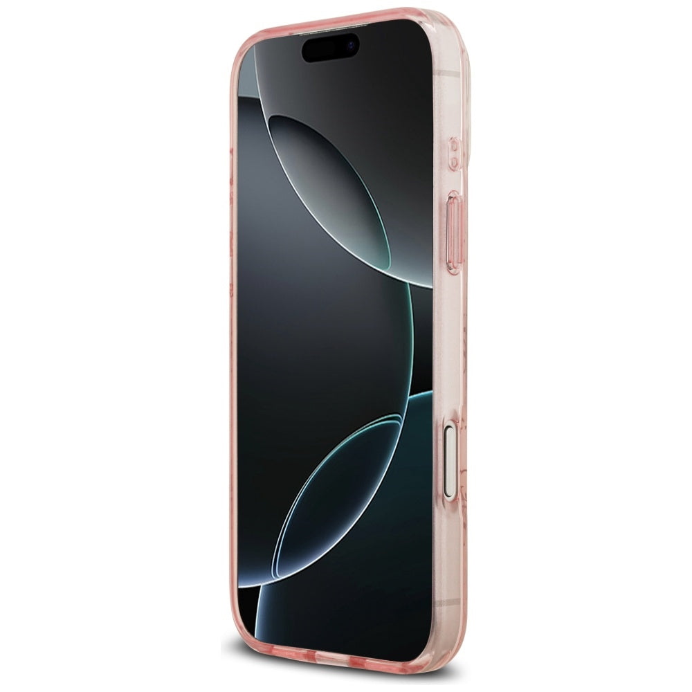 MagSafe tok Apple iPhone 17 Pro Max-hoz, Guess, IML 4G háttér, Rózsaszín
