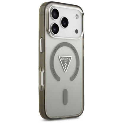 MagSafe tok Apple iPhone 17 Pro Max-hez, Guess, IML Gradient Triangle Logo, Kaki