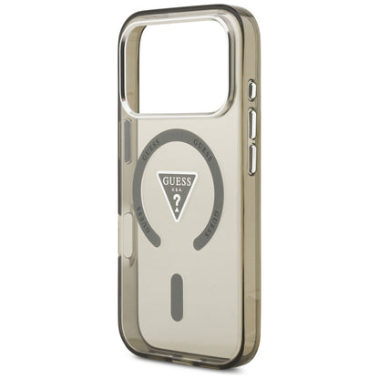 MagSafe tok Apple iPhone 17 Pro Max-hez, Guess, IML Gradient Triangle Logo, Kaki