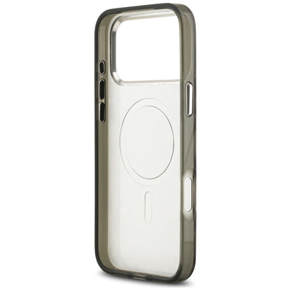 MagSafe tok Apple iPhone 17 Pro Max-hez, Karl Lagerfeld, IML Leopard minta, Barna