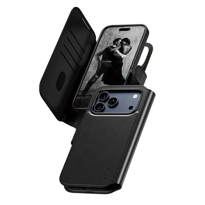 MagSafe tok Apple iPhone 17 Pro Max-hez, PanzerGlass, Care Feature Tango Two-in-One, Fekete