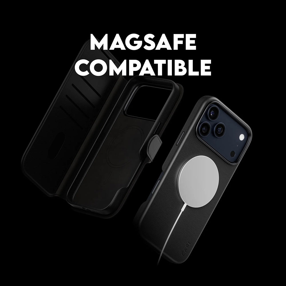 MagSafe tok Apple iPhone 17 Pro Max-hez, PanzerGlass, Care Feature Tango Two-in-One, Fekete