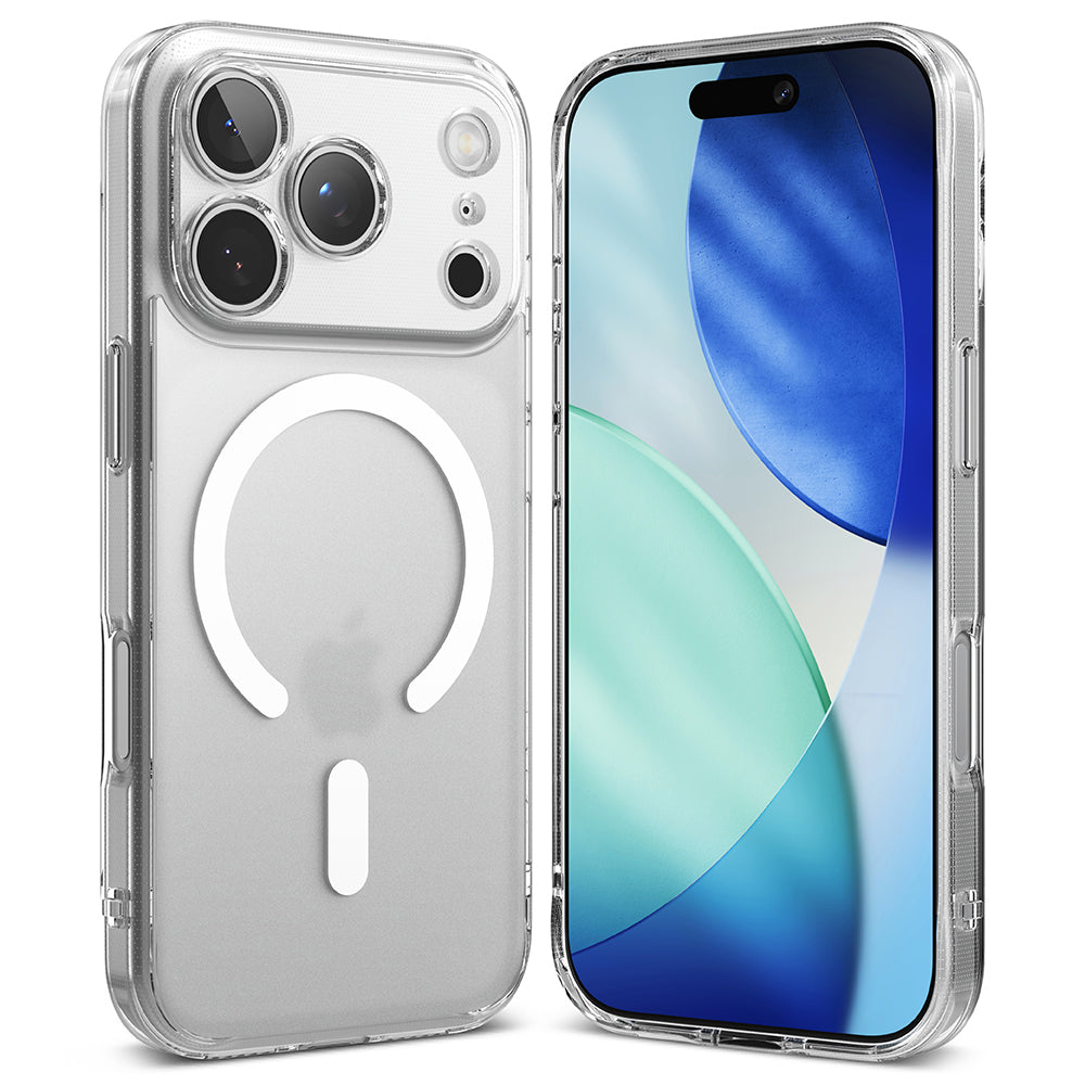 MagSafe tok Apple iPhone 17 Pro Max-hoz, Ringke, Fusion, Matt átlátszó