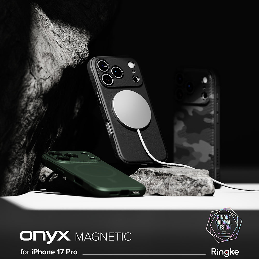 MagSafe tok Apple iPhone 17 Pro Max-hoz, Ringke, Onyx, Álcázás