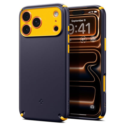 MagSafe Case for Apple iPhone 17 Pro Max, Spigen, Caseology Nano Pop Hybrid, Purple ACS11147