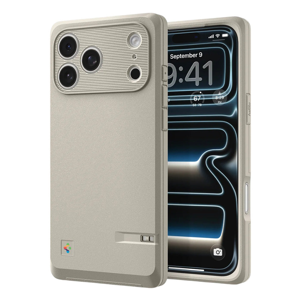 MagSafe tok Apple iPhone 17 Pro Max-hoz, Spigen, Classic LS, Krém ACS10478
