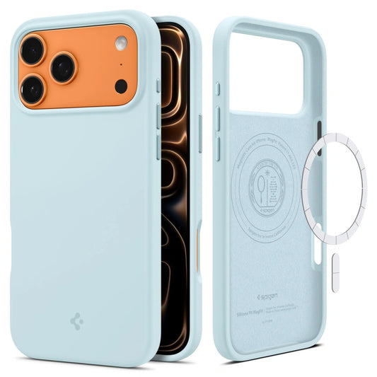 MagSafe tok Apple iPhone 17 Pro Max-hoz, Spigen, Silicone Fit, Kék