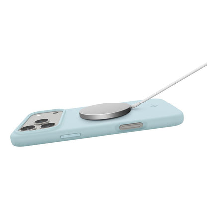 MagSafe Case for Apple iPhone 17 Pro Max, Spigen, Silicone Fit, Blue