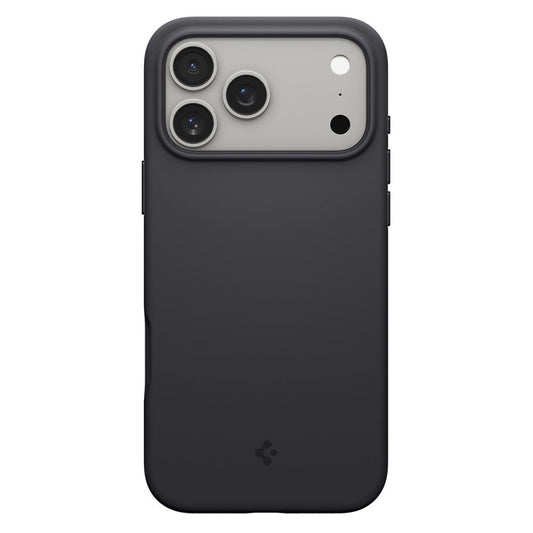 MagSafe tok Apple iPhone 17 Pro Max-hoz, Spigen, Silicone Fit, Fekete